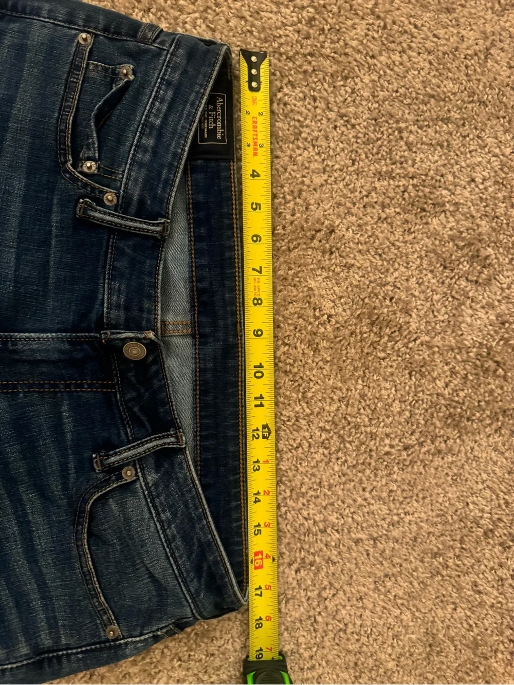 Abercrombie & Fitch Men's Athletic Slim Stretch Jeans 34W x 32L